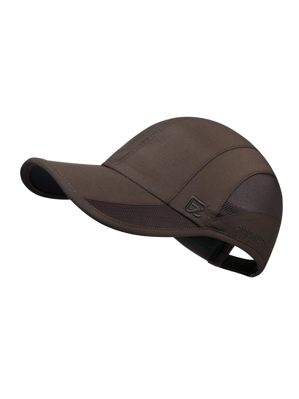 Quick Dry Run Hat Cooling Breathable Mesh | Coffee | Size 7-7 1/2